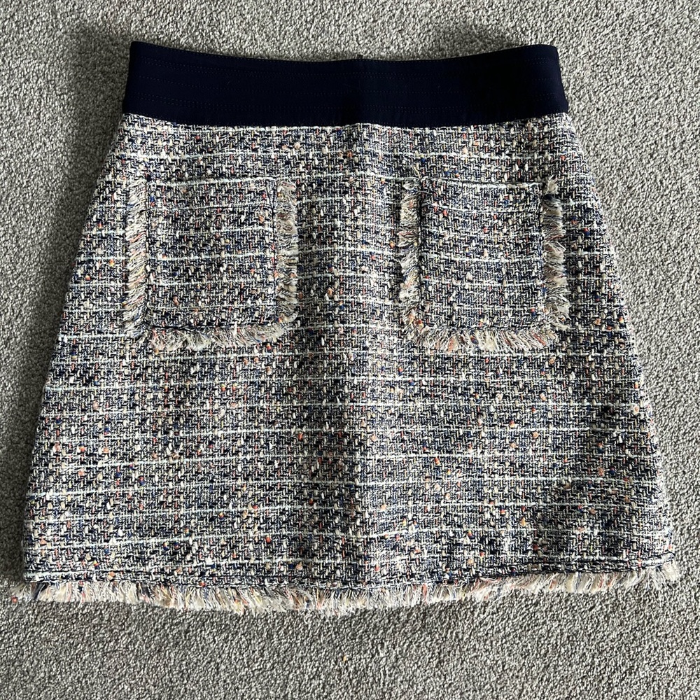 JCrew tweed skirt